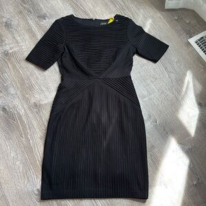 Tahari Arthur S. Levine pinstripe dress